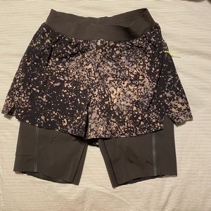 Lululemon Track That 2 in 1 Shorts.